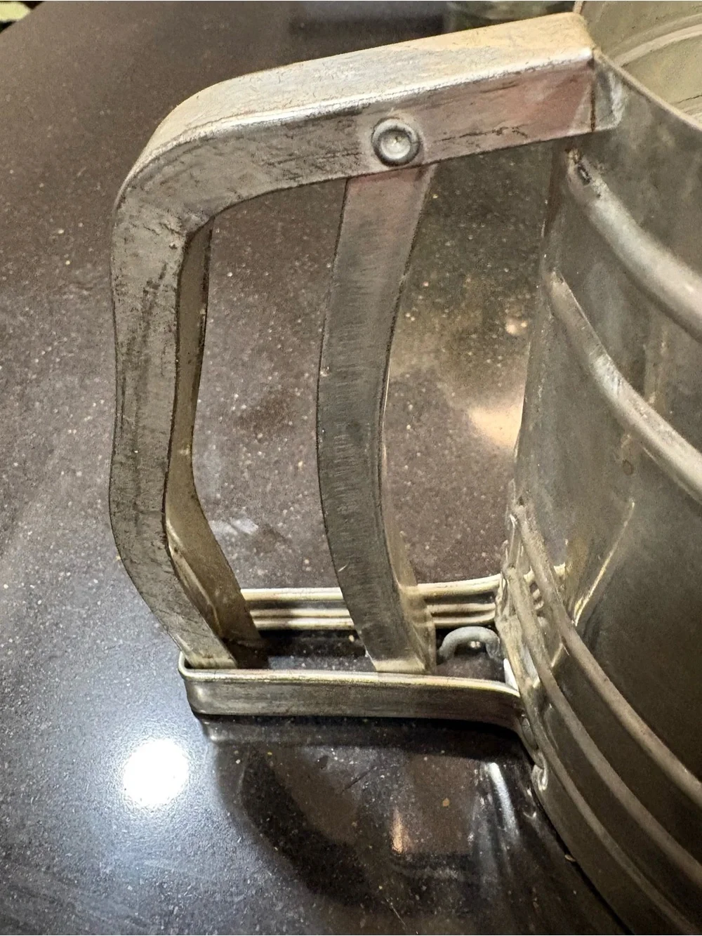 Triple Screen Metal Flour Sifter – Silver
